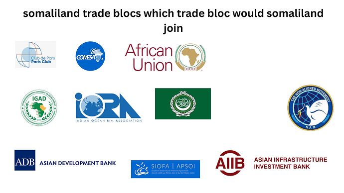 somaliland trade blocs which trade bloc would somaliland join