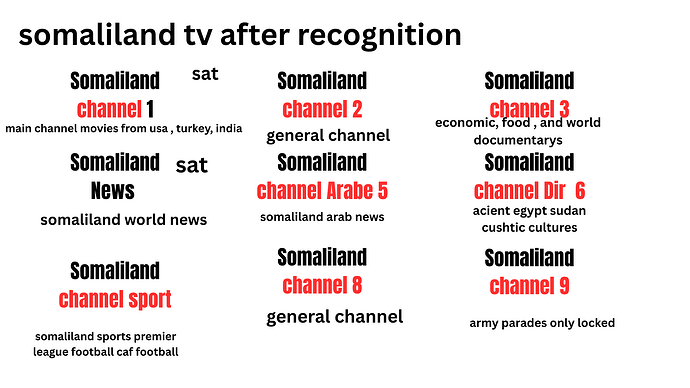 somaliland tv after recognition